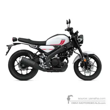 Yamaha XSR125 2023 - Bianco - Radical White