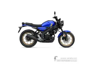 Autocollants pour Yamaha XSR125 2024 - Bleu • Yamaha Autocollants OEM