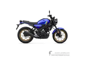 Naklejki do Yamaha XSR125 2025 - Niebieski • Yamaha Naklejki OEM