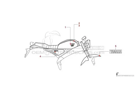 Yamaha XSR125 2025 Legacy - Silver