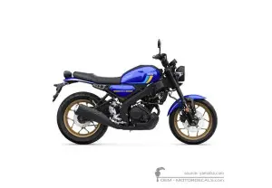 Decals for Yamaha XSR125 2026 • Yamaha OEM Decals