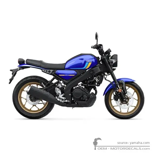 Yamaha XSR125 2026 - Deep Purplish Blue Metallic C