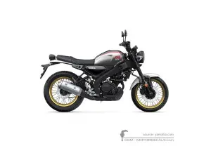 Decals for Yamaha XSR125 2026 • Yamaha OEM Decals