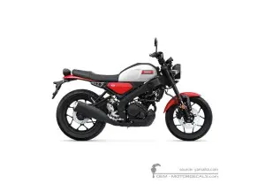 Autocollants pour Yamaha XSR125 2026 • Yamaha Autocollants OEM