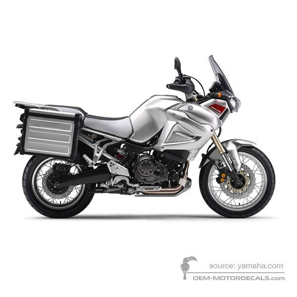 Aufkleber für Yamaha XT1200Z 2010 - Silber • Yamaha OEM-Aufkleber