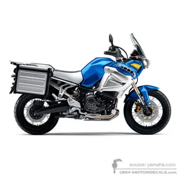 Yamaha XT1200Z SUPER TENERE 2010 - Niebieski - Vivid Purplish Blue Cocktail 5
