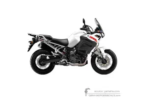 Decals for Yamaha XT1200Z SUPER TENERE 2011 - White • Yamaha OEM Decals
