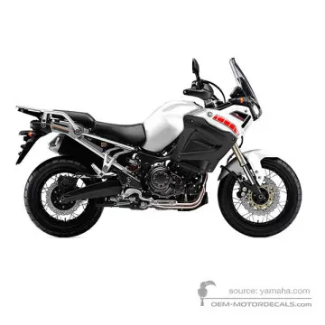 Yamaha XT1200Z SUPER TENERE 2011 - Biały - Bluish White Cocktail 1