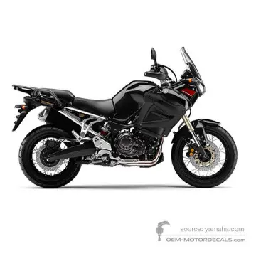 Yamaha XT1200Z SUPER TENERE 2011 - Zwart - Black Metallic X