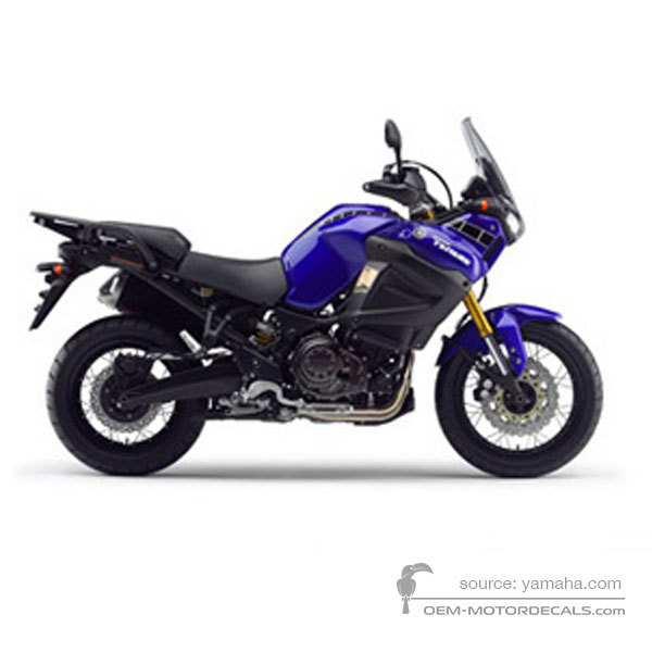 Decals for Yamaha XT1200Z 2014 - Blue • Yamaha OEM Decals