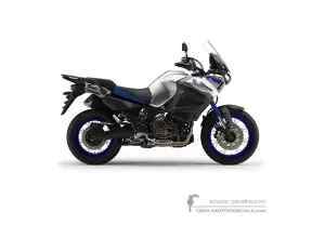 Aufkleber für Yamaha XT1200Z SUPER TENERE 2015 - Silber • Yamaha OEM-Aufkleber