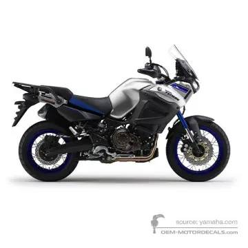 Yamaha XT1200Z SUPER TENERE 2015 - Srebrny - Mat Silver 1