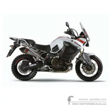 Yamaha XT1200Z SUPER TENERE World Crosser 2017 - Biały - Bluish White Cocktail 1