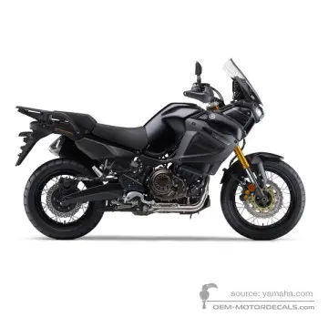 Yamaha XT1200Z SUPER TENERE 2017 - Gris - Mat Dark Gray Metallic 6