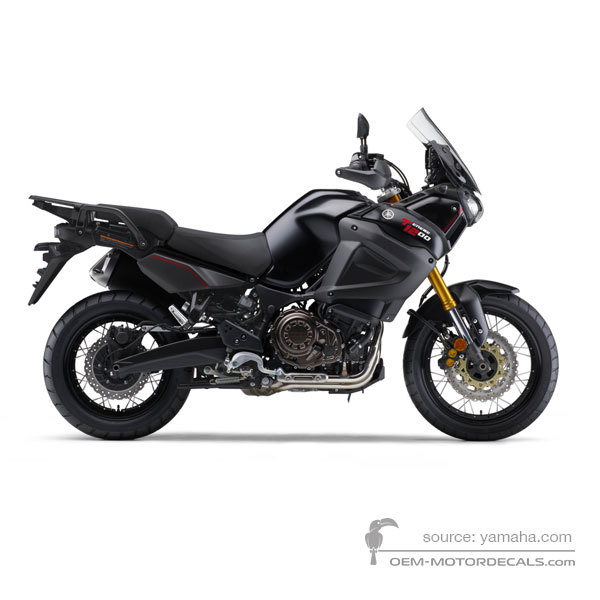 Naklejki do Yamaha XT1200Z SUPER TENERE 2019 - Czarny • Yamaha Naklejki OEM