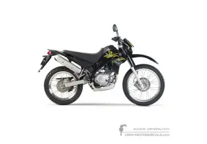 Aufkleber für Yamaha XT125R 2006 - Schwarz • Yamaha OEM-Aufkleber