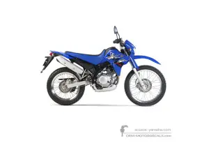 Aufkleber für Yamaha XT125R 2006 - Blau • Yamaha OEM-Aufkleber