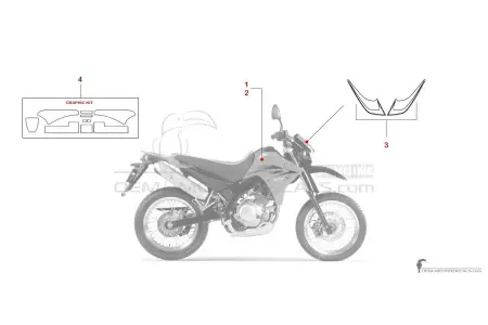 Yamaha XT125X 2006 - Orange