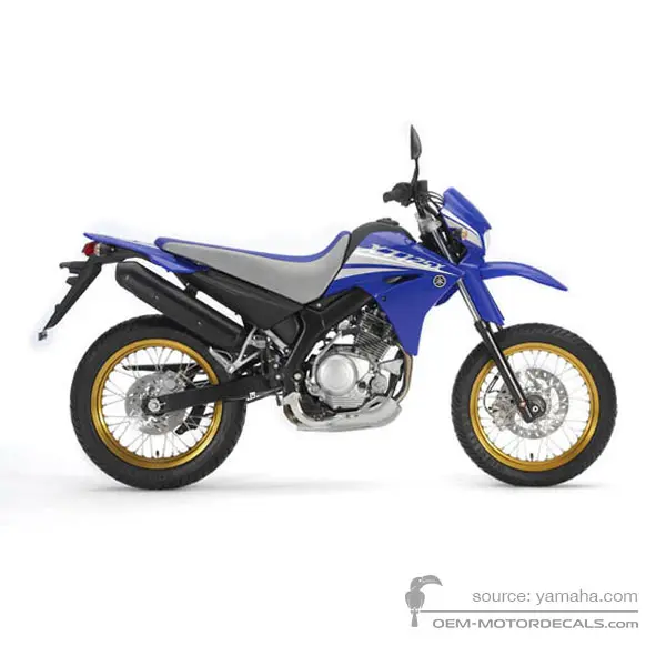Yamaha XT125X 2008 - Bleu - MA Blue