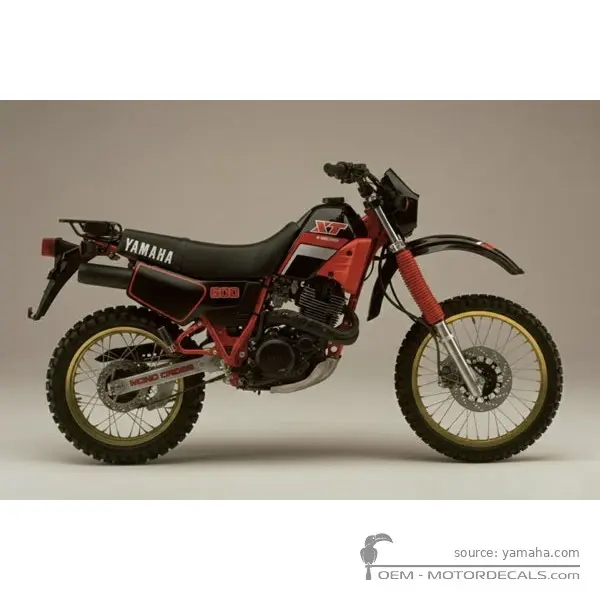 Yamaha XT600 1986 - Yamaha Black
