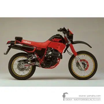 Yamaha XT600 1987 - Yamaha Black