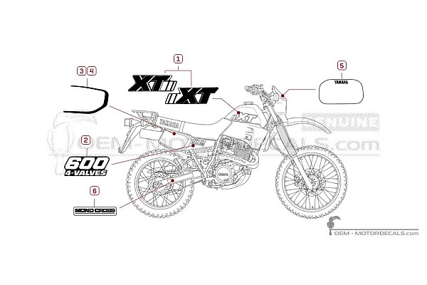 Yamaha XT600 1987