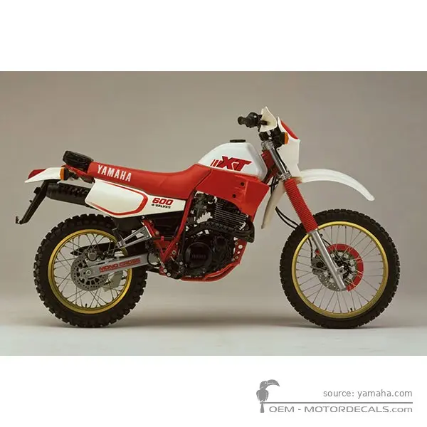 Yamaha XT600 1988 - Clean White W