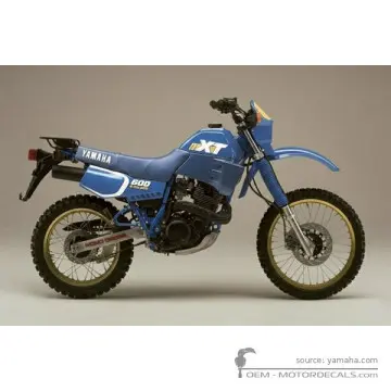 Yamaha XT600 1988 - Faraway Blue