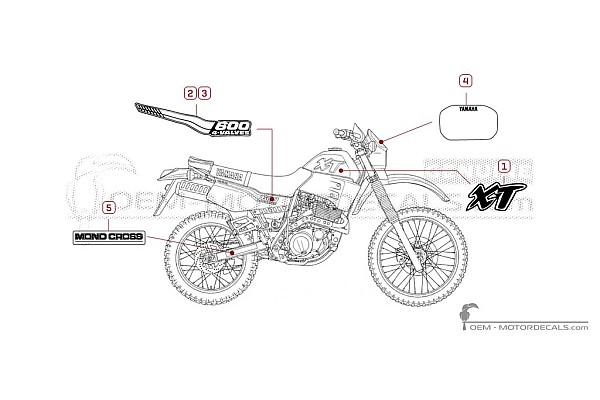 Yamaha XT600 1989
