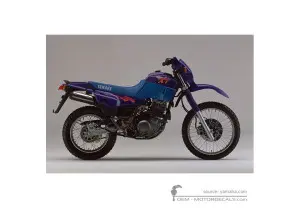 Stickers voor Yamaha XT600 1991 • Yamaha OEM Stickers