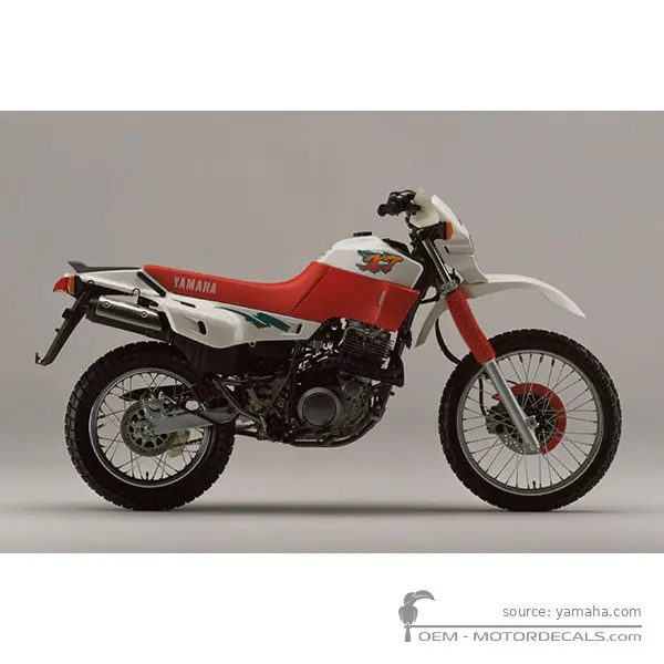 Yamaha XT600 1991 - Purplish White Solid 1