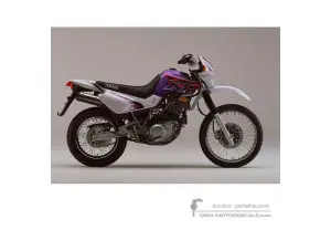 Aufkleber für Yamaha XT600E 1995 - Weiss • Yamaha OEM-Aufkleber