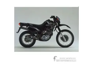 Aufkleber für Yamaha XT600E 1997 - Schwarz • Yamaha OEM-Aufkleber