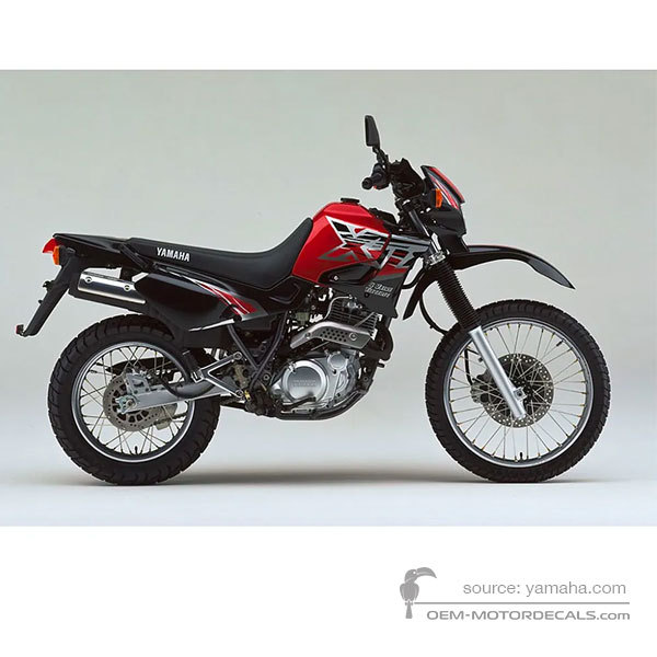 Adesivi per Yamaha XT600E 1999 - Nero • Yamaha Adesivi OEM