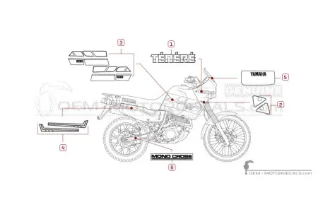 Yamaha XT600Z TENERE 1988