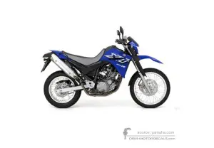 Autocollants pour Yamaha XT660R 2004 - Bleu • Yamaha Autocollants OEM