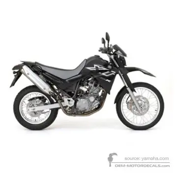 Yamaha XT660R 2004 - Noir - Yamaha Black