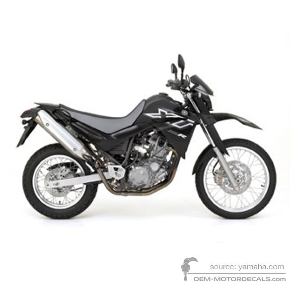 Decals for Yamaha XT660R 2004 - Black • Yamaha OEM Decals