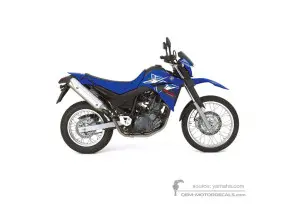 Autocollants pour Yamaha XT660R 2006 - Bleu • Yamaha Autocollants OEM
