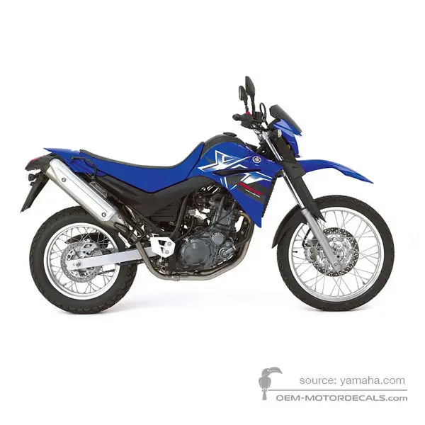 Yamaha XT660R 2006 - Bleu - Deep Purplish Blue Solid E