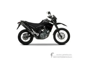 Stickers voor Yamaha XT660R 2009 - Zwart • Yamaha OEM Stickers