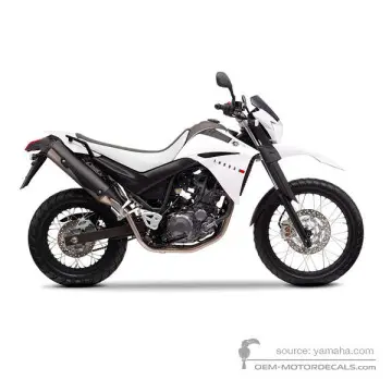Yamaha XT660R 2011 - Weiss - Purplish White Solid 1