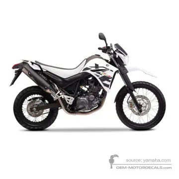 Yamaha XT660R 2014 - Weiss - Purplish White Solid 1