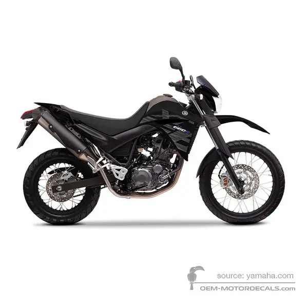 Yamaha XT660R 2014 - Noir - Yamaha Black