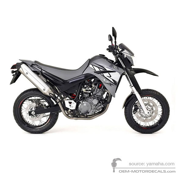 Decals for Yamaha XT660X 2004 - Gray • Yamaha OEM Decals