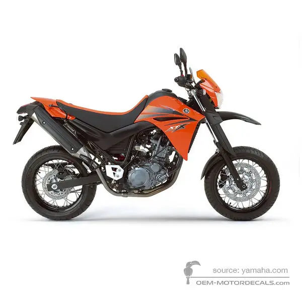 Yamaha XT660X 2006 - Arancione - Vivid Orange Solid 4