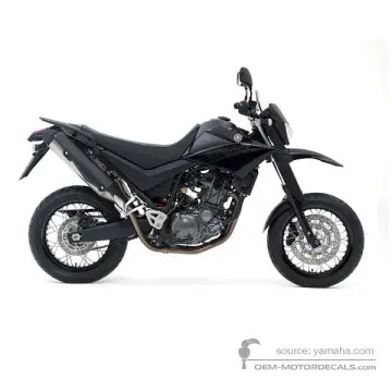 Yamaha XT660X 2007 - Noir - Yamaha Black