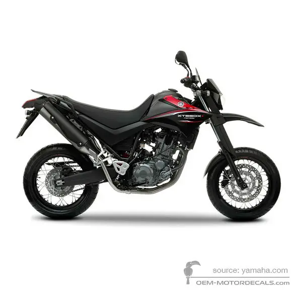 Yamaha XT660X 2009 - Nero - Yamaha Black