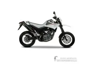 Adesivi per Yamaha XT660X 2010 - Bianco • Yamaha Adesivi OEM