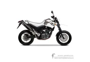 Autocollants pour Yamaha XT660X 2011 - Blanc • Yamaha Autocollants OEM